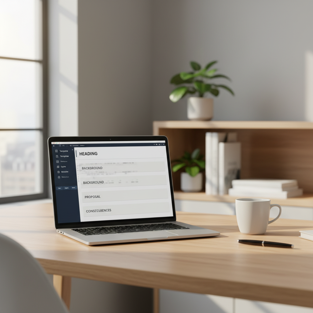 Mall för styrelseunderlag